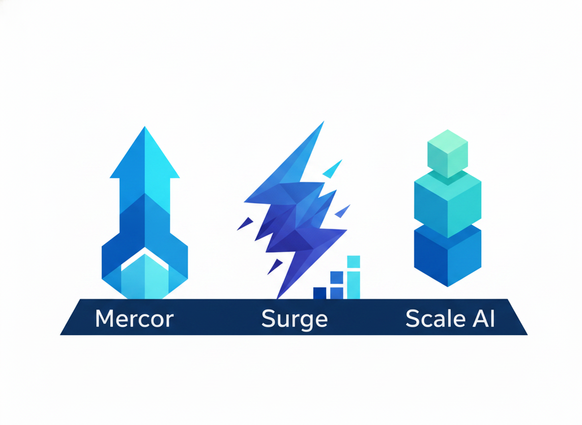 Mercor vs Surge vs Scale AI: 2026 Buyer Guide